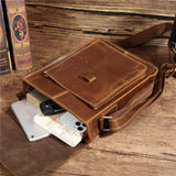 Crazy Horse Leather Shoulder Bag_L