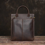 Crazy Horse Leather 2-Way Bag_b