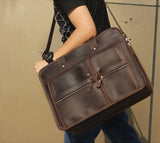 미친 말 가죽 어깨 bag_al