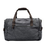 Crazy Horse Leather Canvas Bag_B