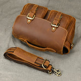 Crazy Horse Leather Shoulder Bag_AK