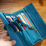 Case Horse Leather Pen case_c