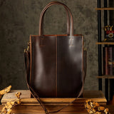 Crazy Horse Leather Tote Bag_f