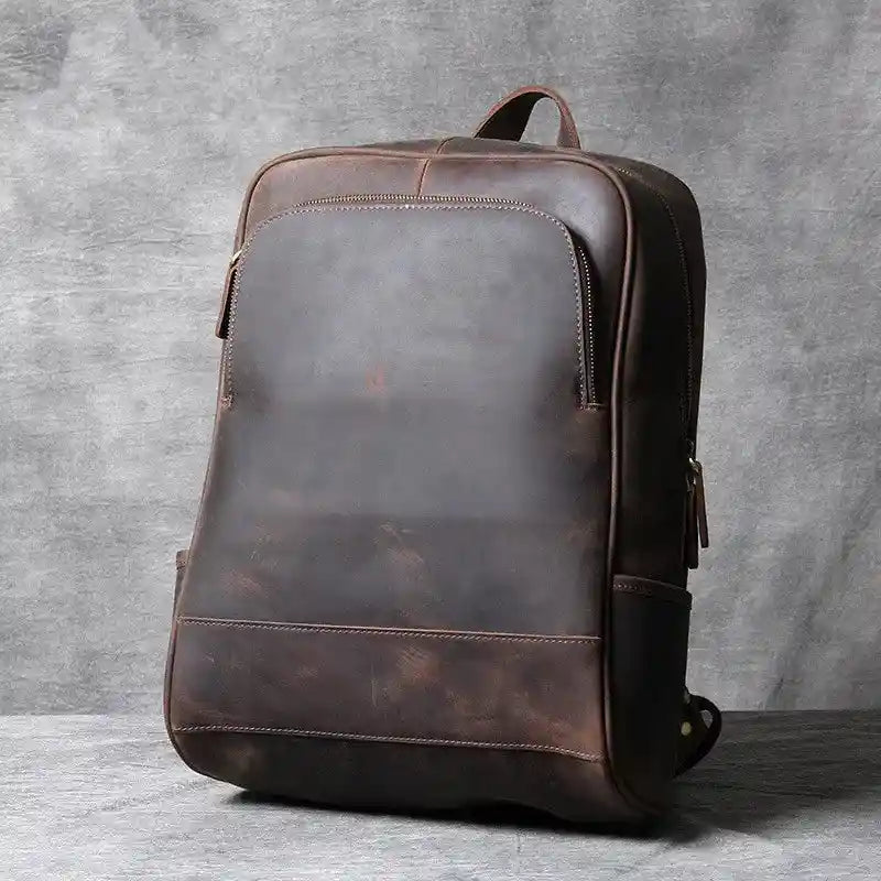 Rucksack aus Crazy Horse-Leder — Modell AC