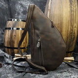 クレイジーホースレザー クロスボディーバック_S