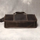 미친 말 가죽 서류 가방/비즈니스 백 _Q