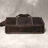 حقيبة من جلد الحصان المجنون/Business Bag_q