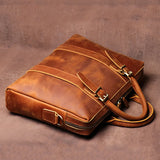 حقيبة من جلد الحصان المجنون/Business Bag_p
