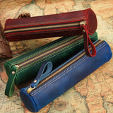 Crazy Horse Leather Pen Case_B