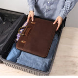 حقيبة من جلد الحصان المجنون/Business Bag_w