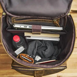 クレイジーホースレザー リュックサック_AE