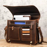 Crazy Horse Leather Doctor's Bag_B