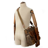 Crazy Horse Leather Canvas Lostton_A