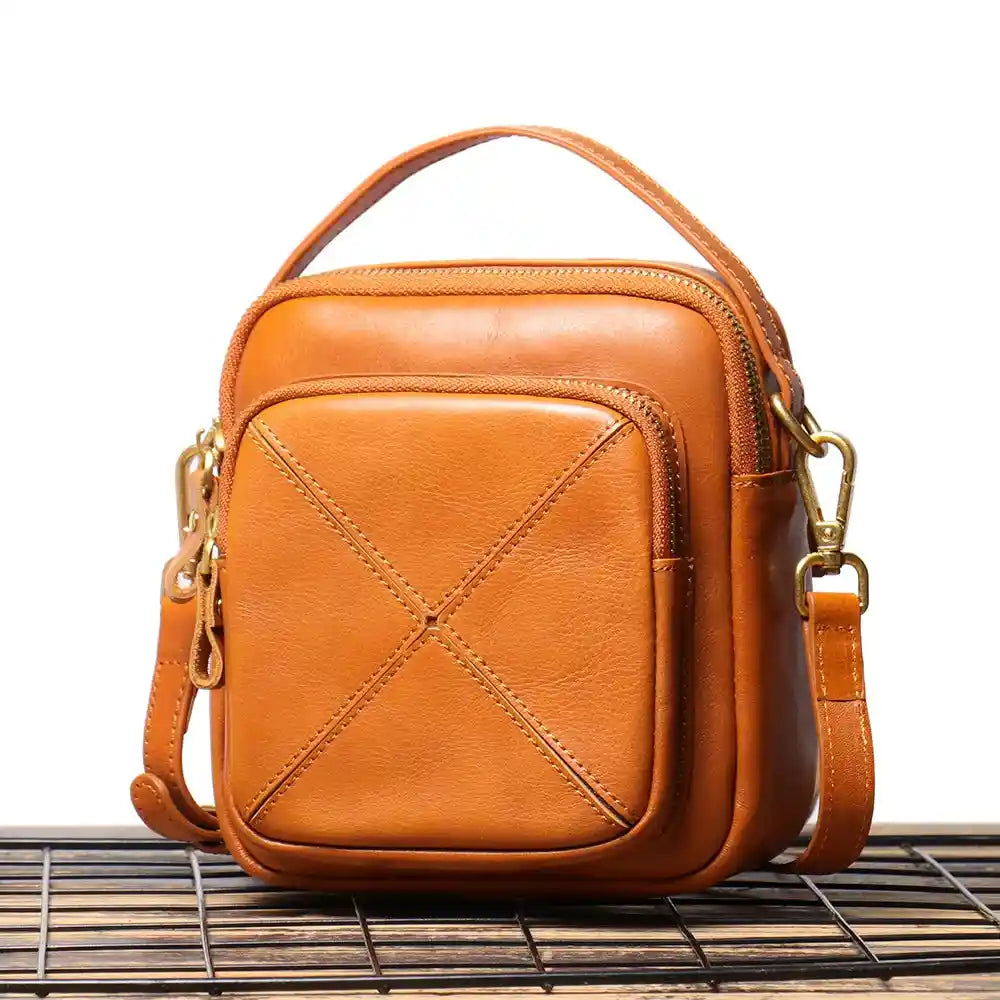 Cowhide Handbag — Style B