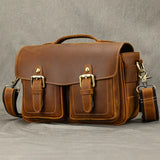 Crazy Horse Leather Shoulder Bag_AK