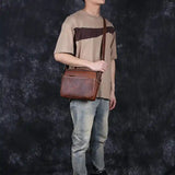 مجنونة من جلد الحصان المصغر باغ باغ.