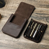 Case Horse Leather Pen case_e