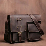 クレイジーホースレザー ショルダーバッグ_AJ