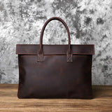 حقيبة من جلد الحصان المجنون/Business Bag_i