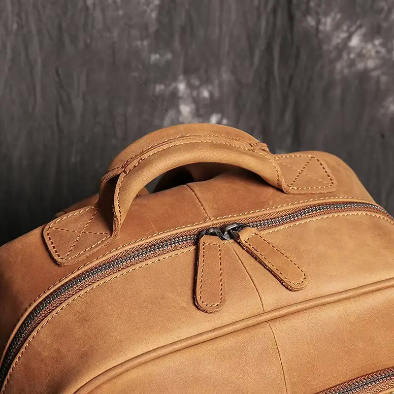 Cowhide Backpack — Style B