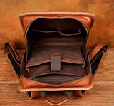 Sac à dos en cuir véritable_Unisex_F
