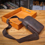 미친 말 가죽 크로스 바디 백_r