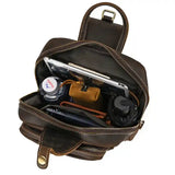 미친 말 가죽 크로스 바디 백_i