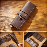 Case Horse Leather Pen case_c