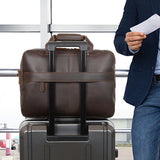 Genuine Leather Men's Briefcase laptop Computer Bag Couskin Business Handbag For male leather crossbody shoulder bag Travel bags