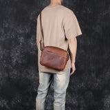 مجنونة من جلد الحصان المصغر باغ باغ.