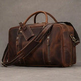 Crazy Horse Leather Travel Bag_B