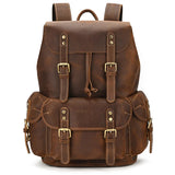Crazy Horse Leather Backpack_AM