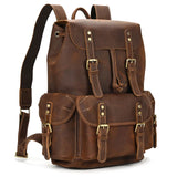 Crazy Horse Leather Backpack_AM