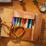 Case Horse Leather Pen case_c