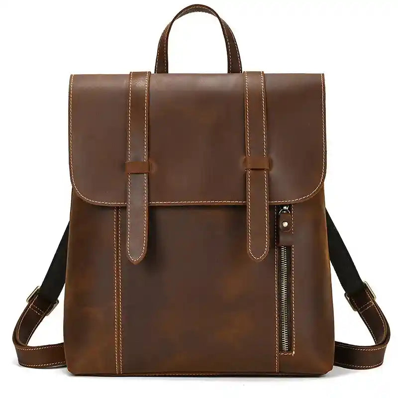 Rucksack aus Crazy Horse-Leder — Modell V