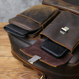 Crazy Horse Leather 3-Way Bag_a