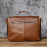 حقيبة من جلد الحصان المجنون/Business Bag_aa