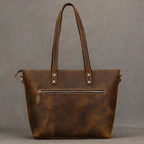 Crazy Horse Leather Tote Bag_I