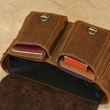 Crazy Horse Leather Shoulder Bag_AK