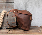 미친 말 가죽 어깨 bag_ah