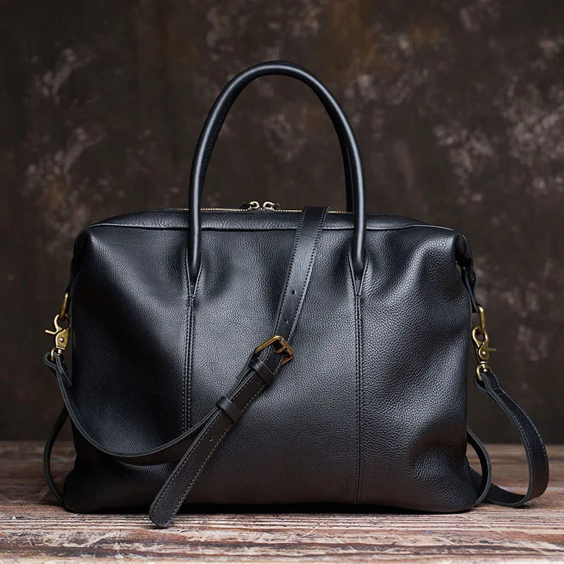 Cowhide Briefcase — Style A