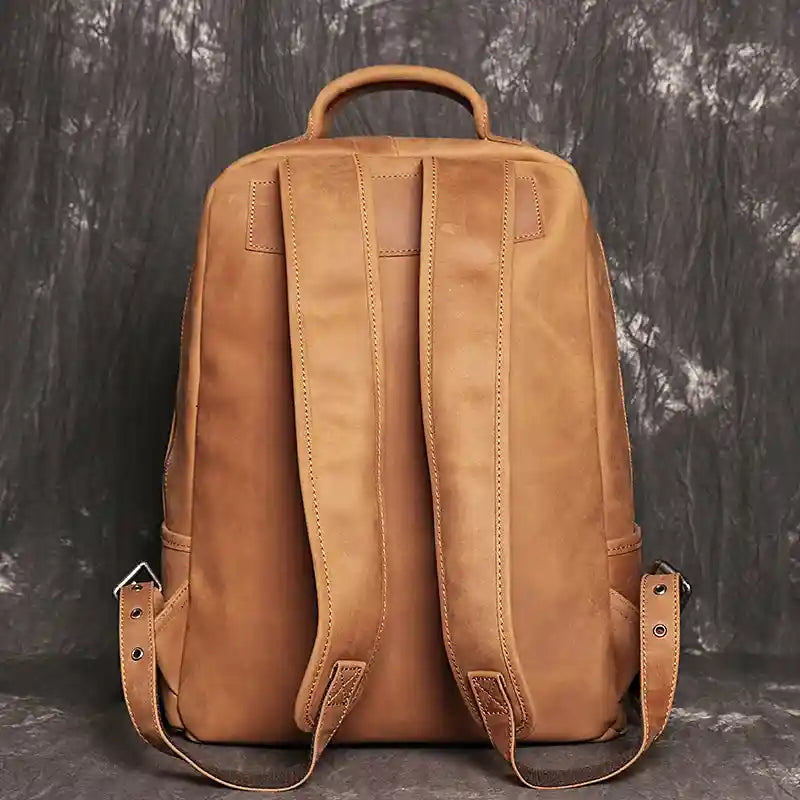 Cowhide Backpack — Style B