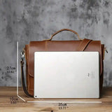 미친 말 가죽 서류 가방/비즈니스 가방