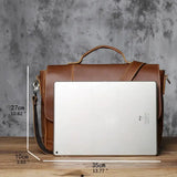 حقيبة من جلد الحصان المجنون/Business Bag_aa