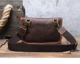 미친 말 가죽 미니 어깨 bag_j