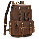 Crazy Horse Leather Backpack_AM