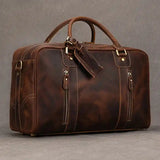 Crazy Horse Leather Travel Bag_B