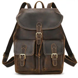 Crazy Horse Leather Backpack_AA