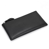 Avlång plånbok i crazy horse-läder — Modell A — Detaljbild 16