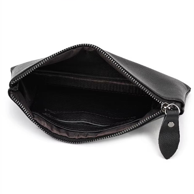 Crazy Horse Leather Long Wallet — Style A — Detail image 18